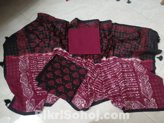 Batik fabric 3 piece